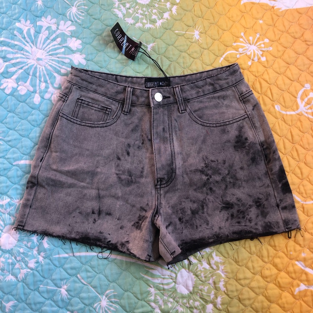 Current Mood Acid Washed Shorts NWT